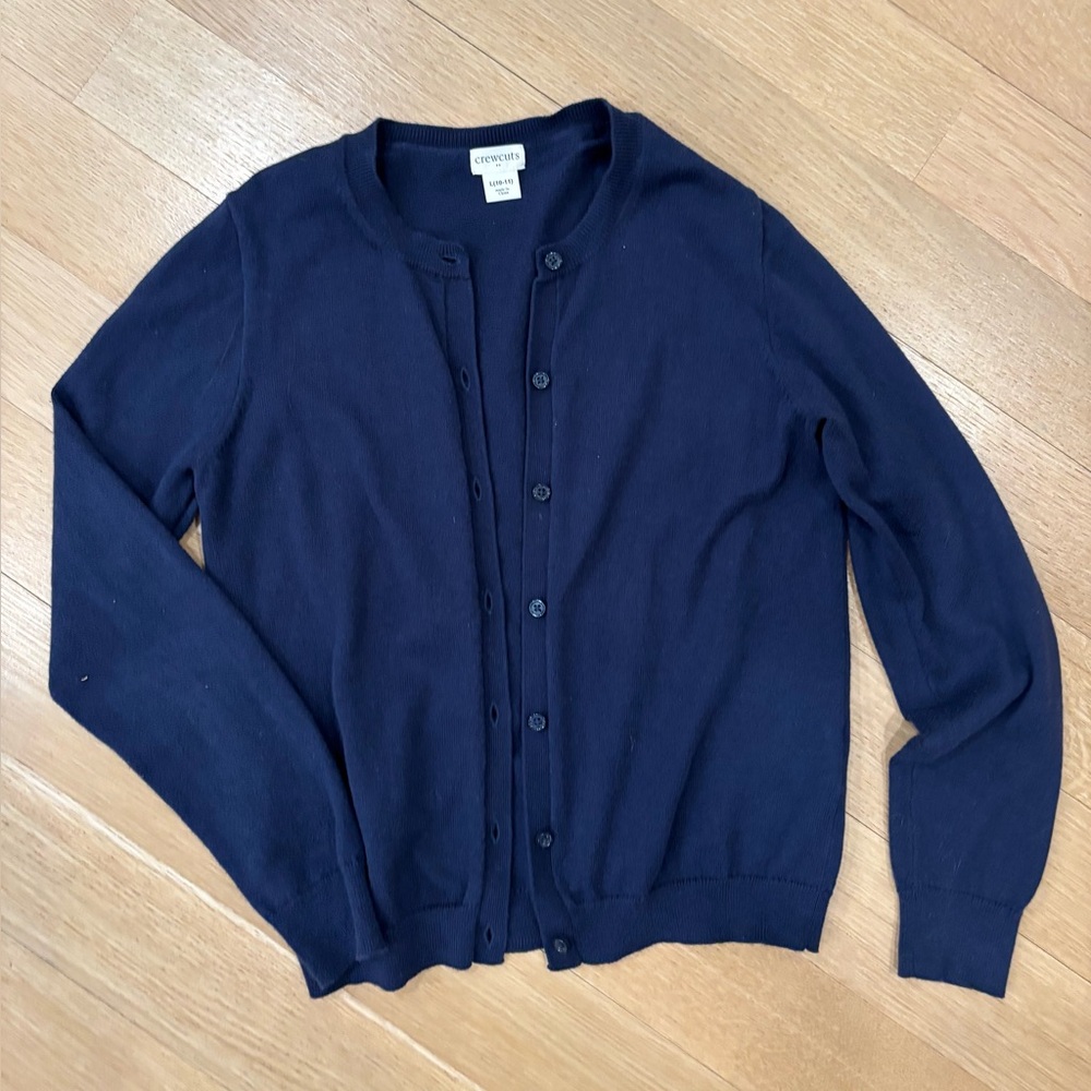 Crewcuts Navy Blue Knit Sweater